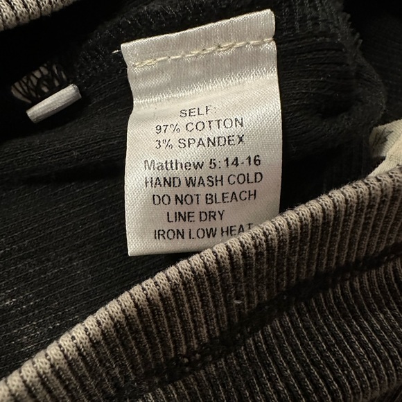 NWOT Acid-Washed Ribbed Flare Bell Bottom Pants - Picture 4 of 6